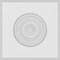 Ekena Millwork Standard Sedgwick Bullseye Rosette with Beveled Edge, 6"W x 6"H x 1/2"P ROSP060X060X050SDG03 - alternate 3